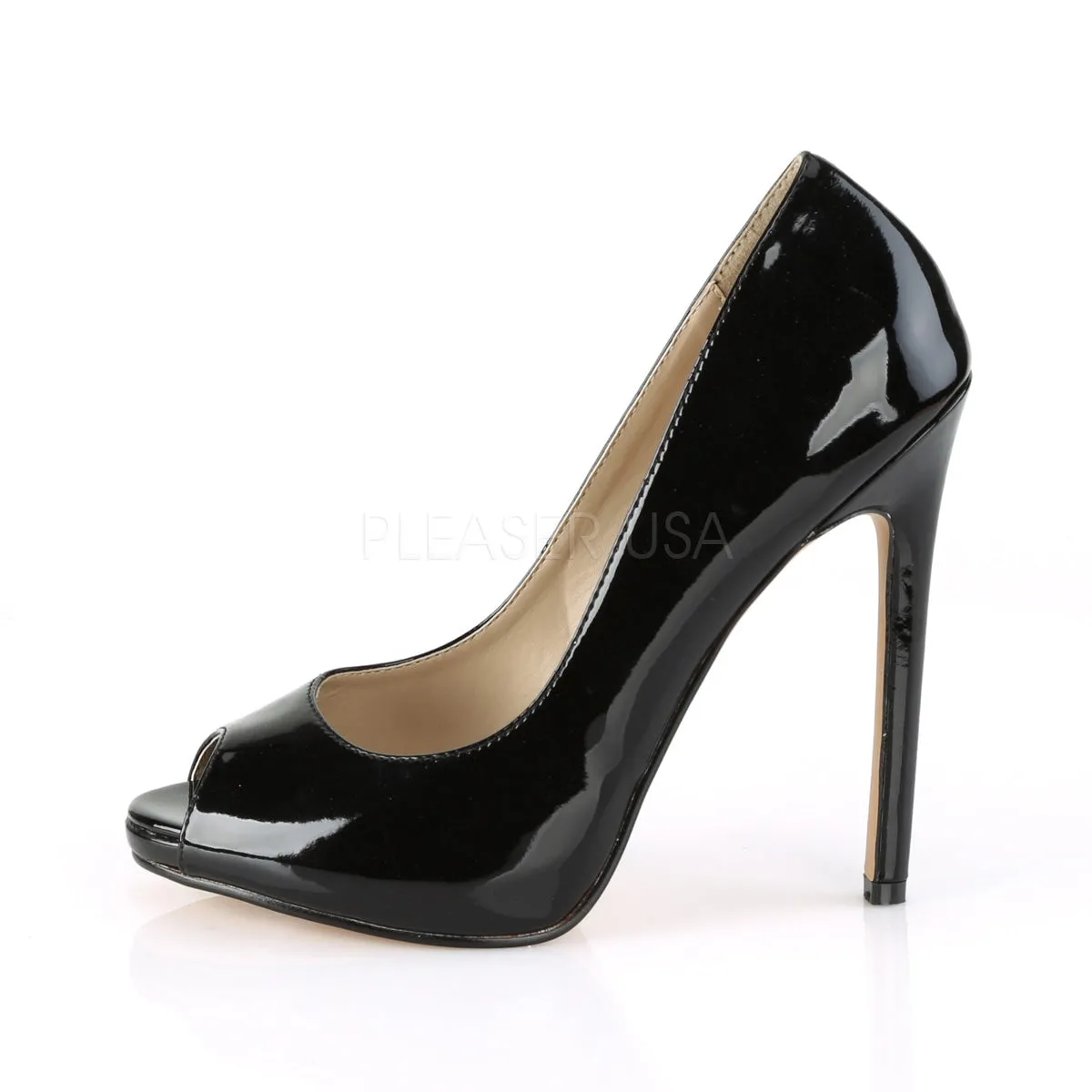 5 Inch Heel SEXY-42 Black Pat