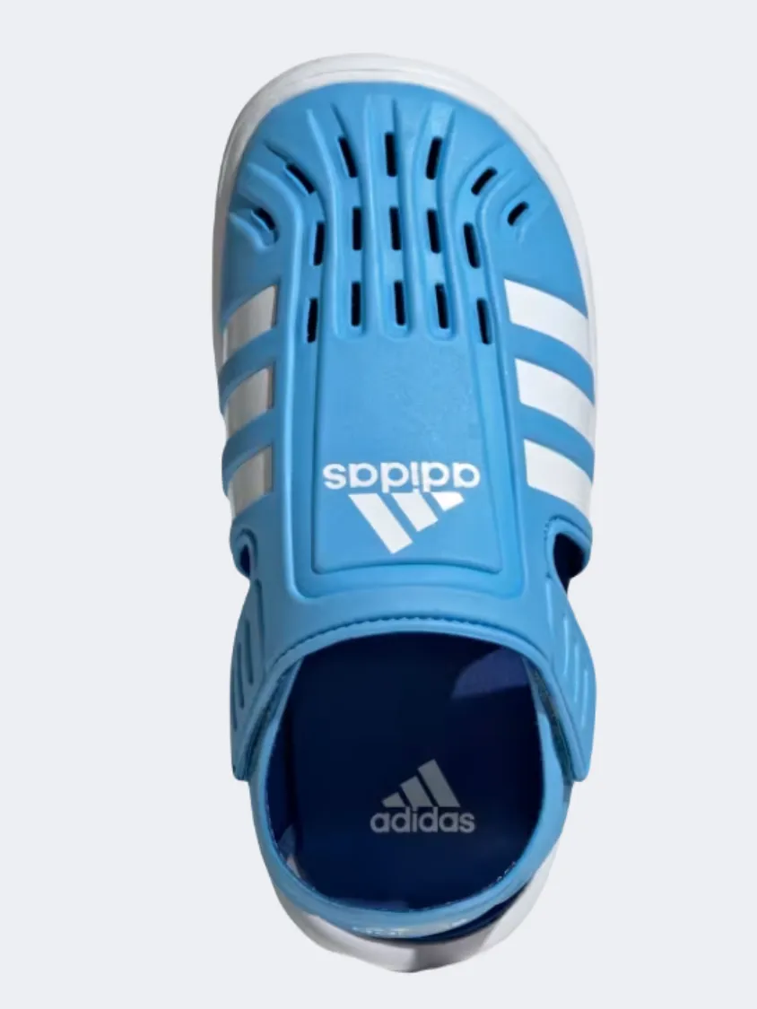 Adidas Summer Closed Toe Water Ps-Boys Sportswear Sandals Blue Burst/White