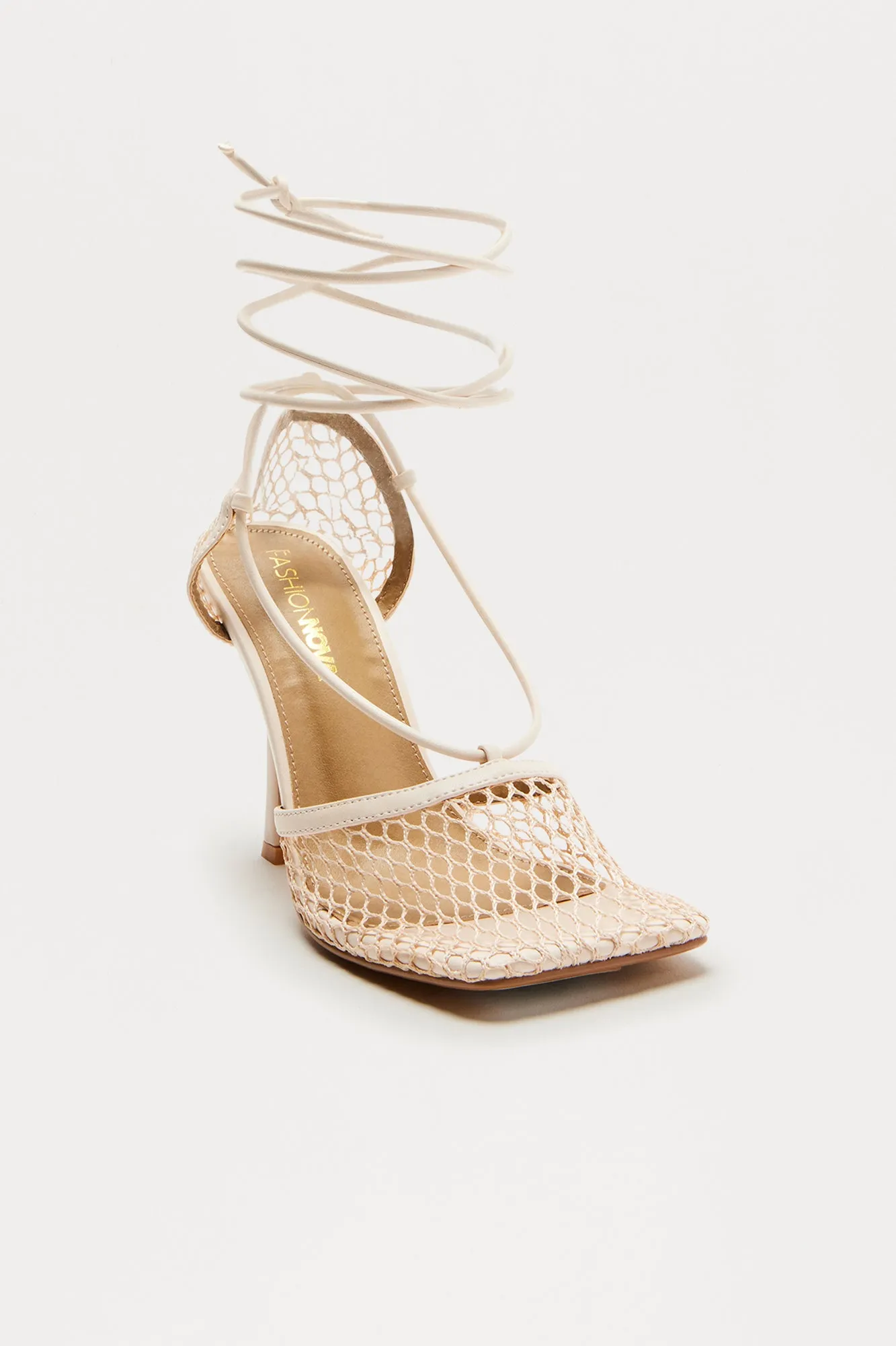Always Remember Me Mesh Pumps - Off White