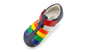 Bobux Step Up Tidal Sandal  - Navy/Multi