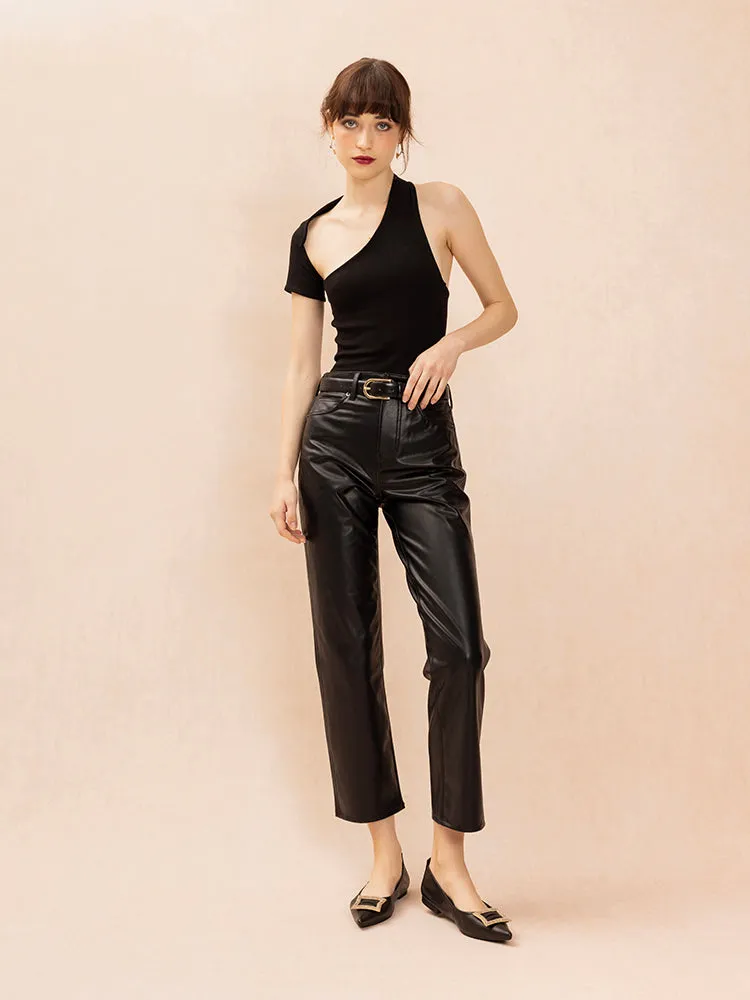 Corene Embellished Buckle Foldable Flats