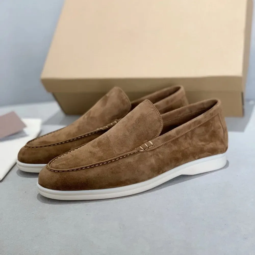 Dave - Men's suede leather loafers