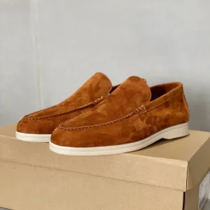 Dave - Men's suede leather loafers