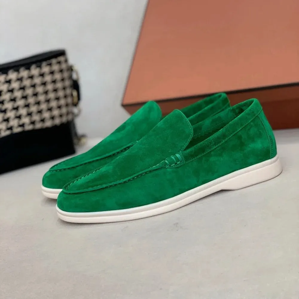 Dave - Men's suede leather loafers