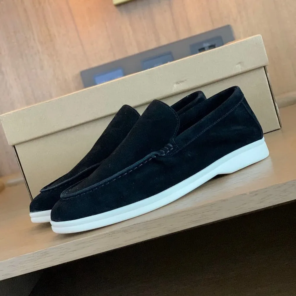 Dave - Men's suede leather loafers
