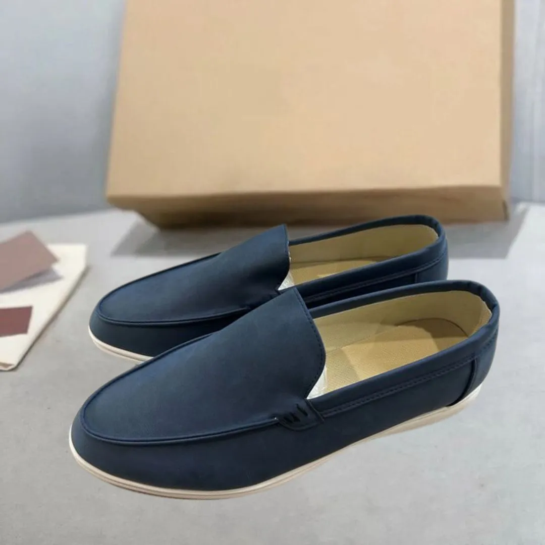 Dave - Men's suede leather loafers