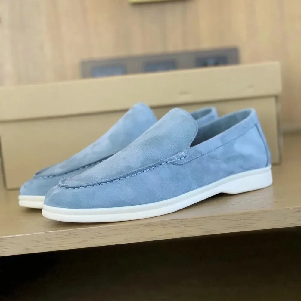Dave - Men's suede leather loafers