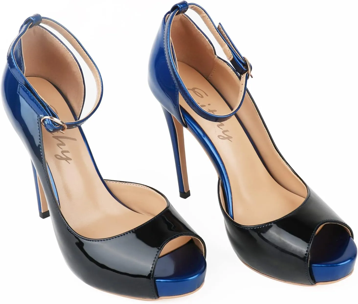 Eithy Women's Thin High Heels Pumps Platforms Shoes for Party Daily Wears