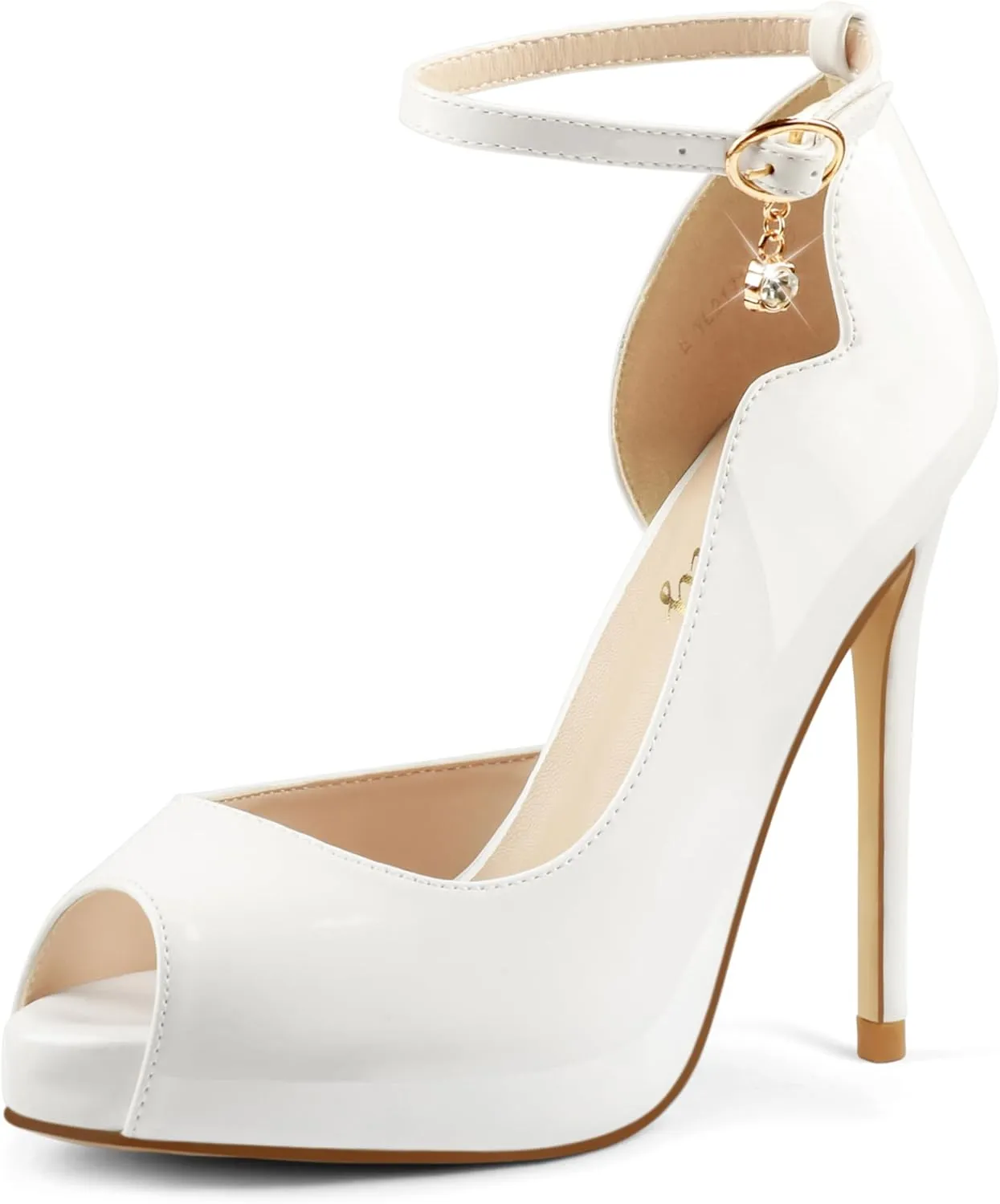 Eithy Women's Thin High Heels Pumps Platforms Shoes for Party Daily Wears