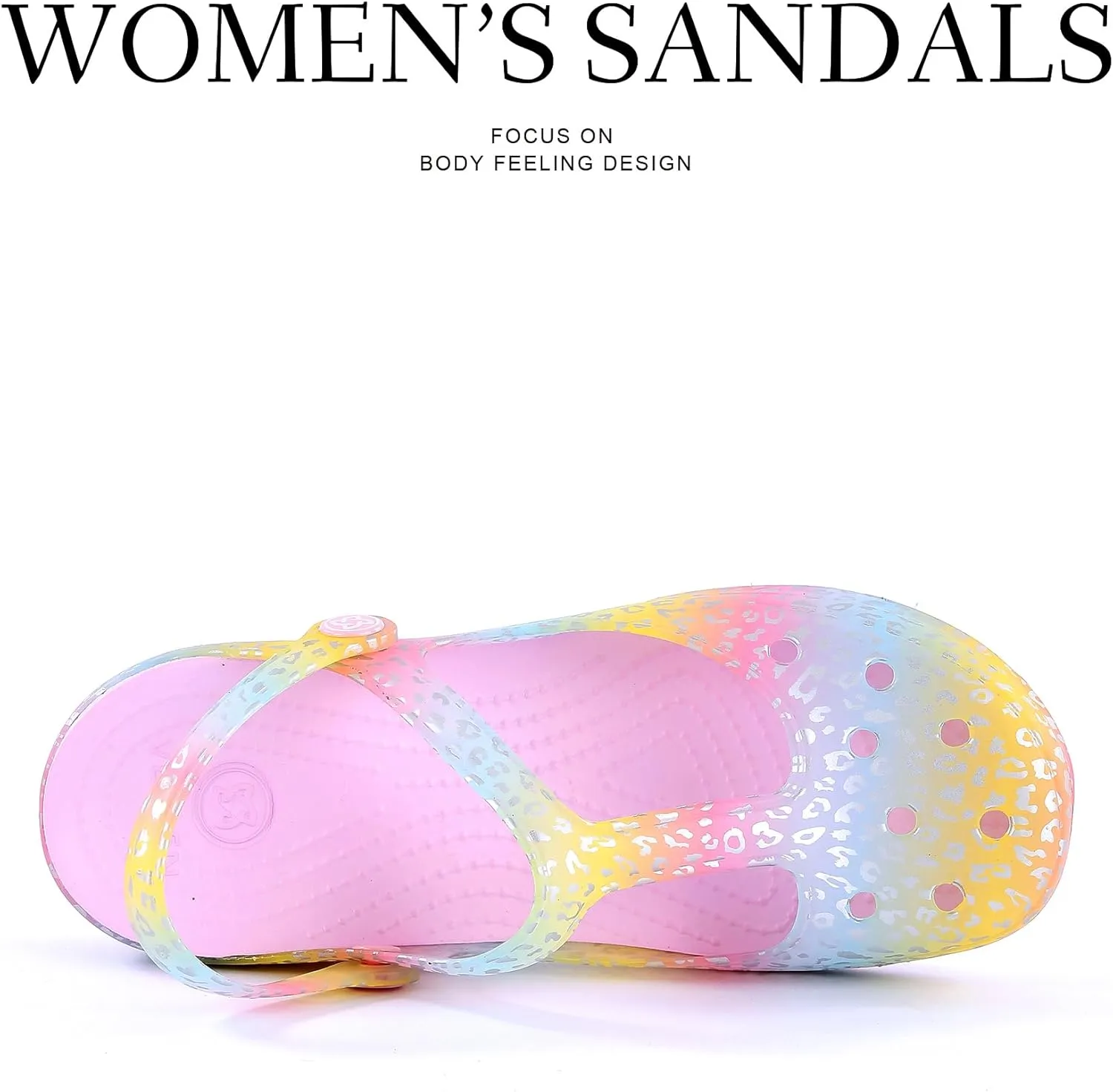 KELMALL Non Slip Clogs for Women, Classic Slip On Platform Nursing Garden Mules & Clogs Comfort Lightweight