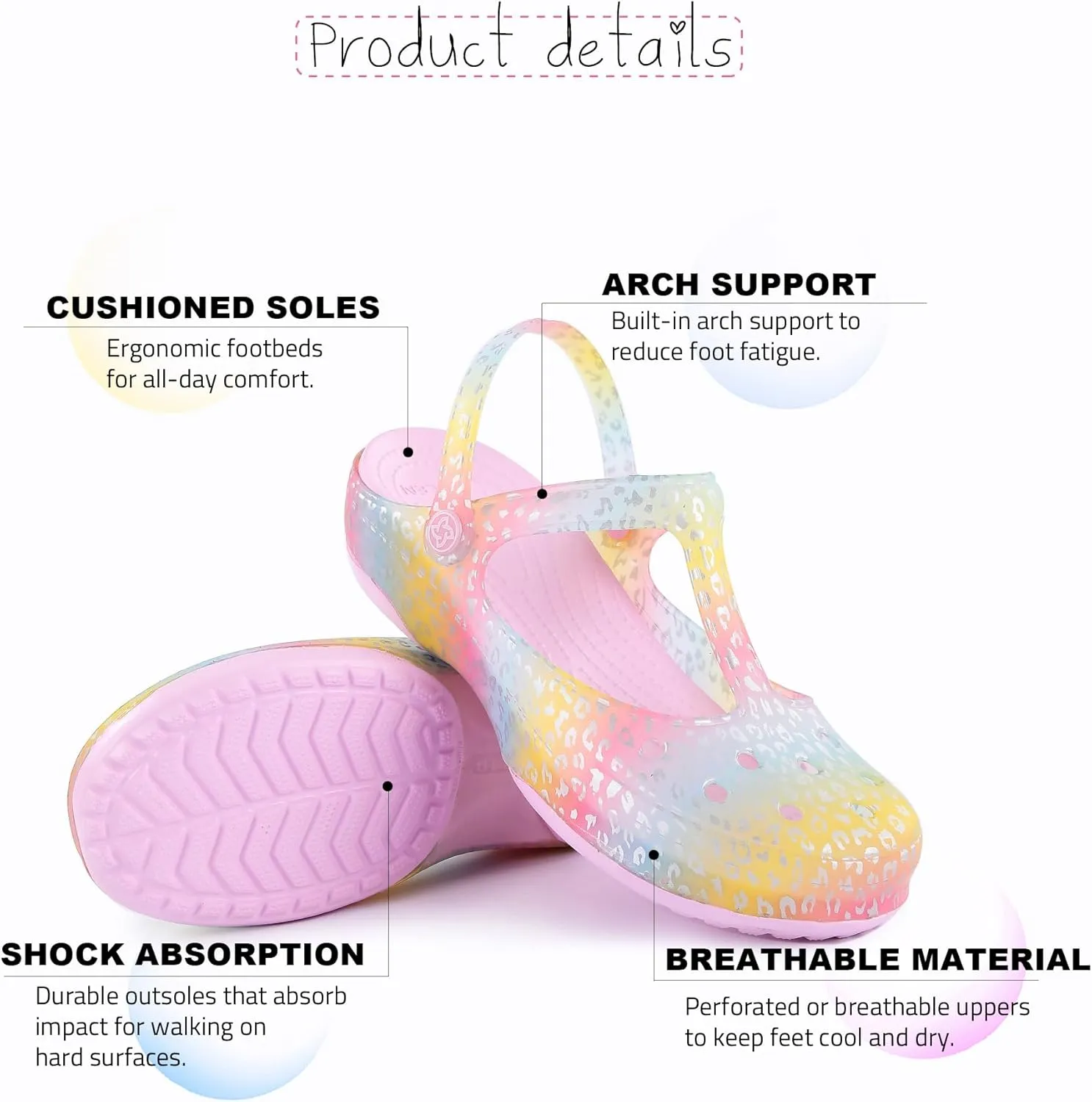 KELMALL Non Slip Clogs for Women, Classic Slip On Platform Nursing Garden Mules & Clogs Comfort Lightweight