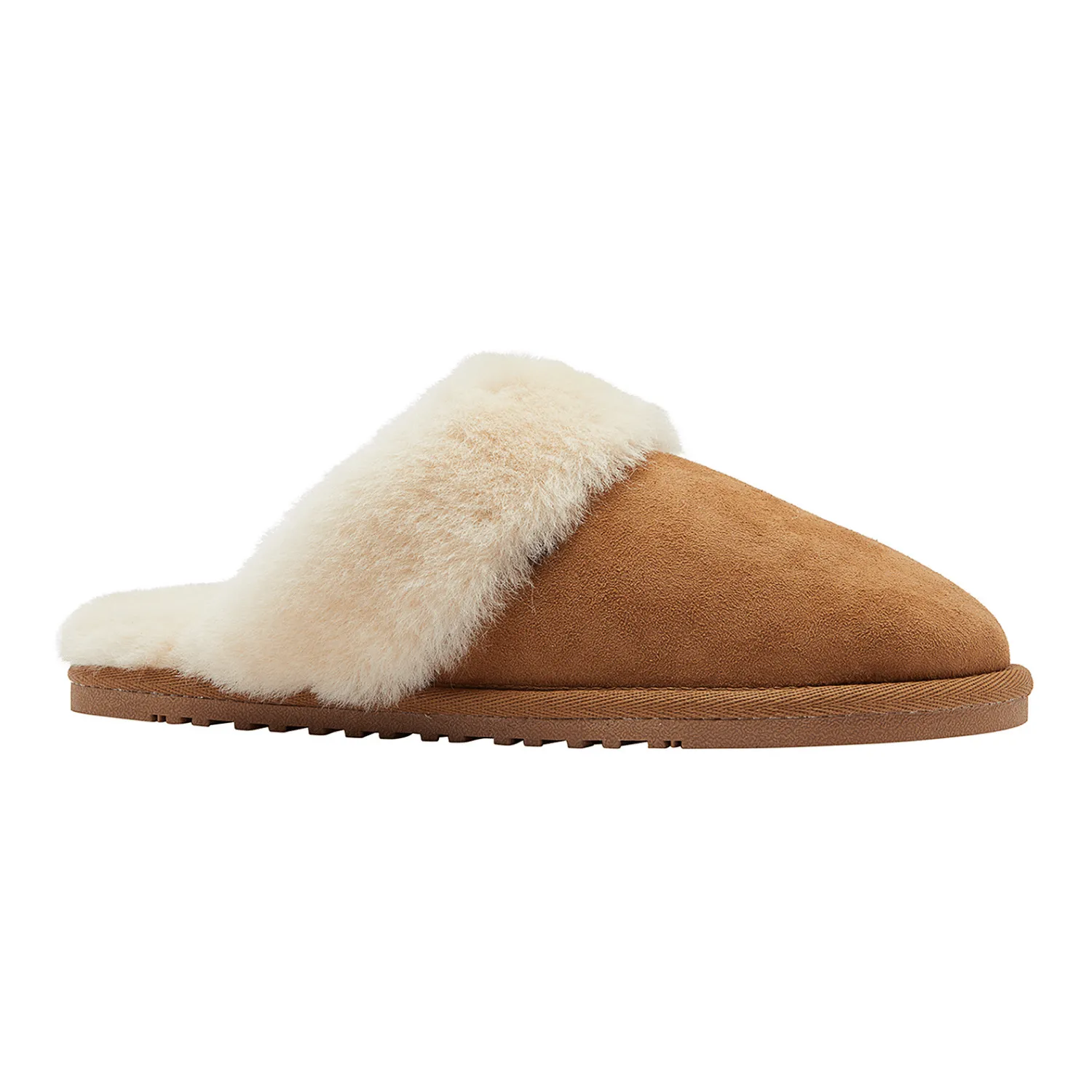 Ladies Doubleface Sheepskin Scuff - Lamo