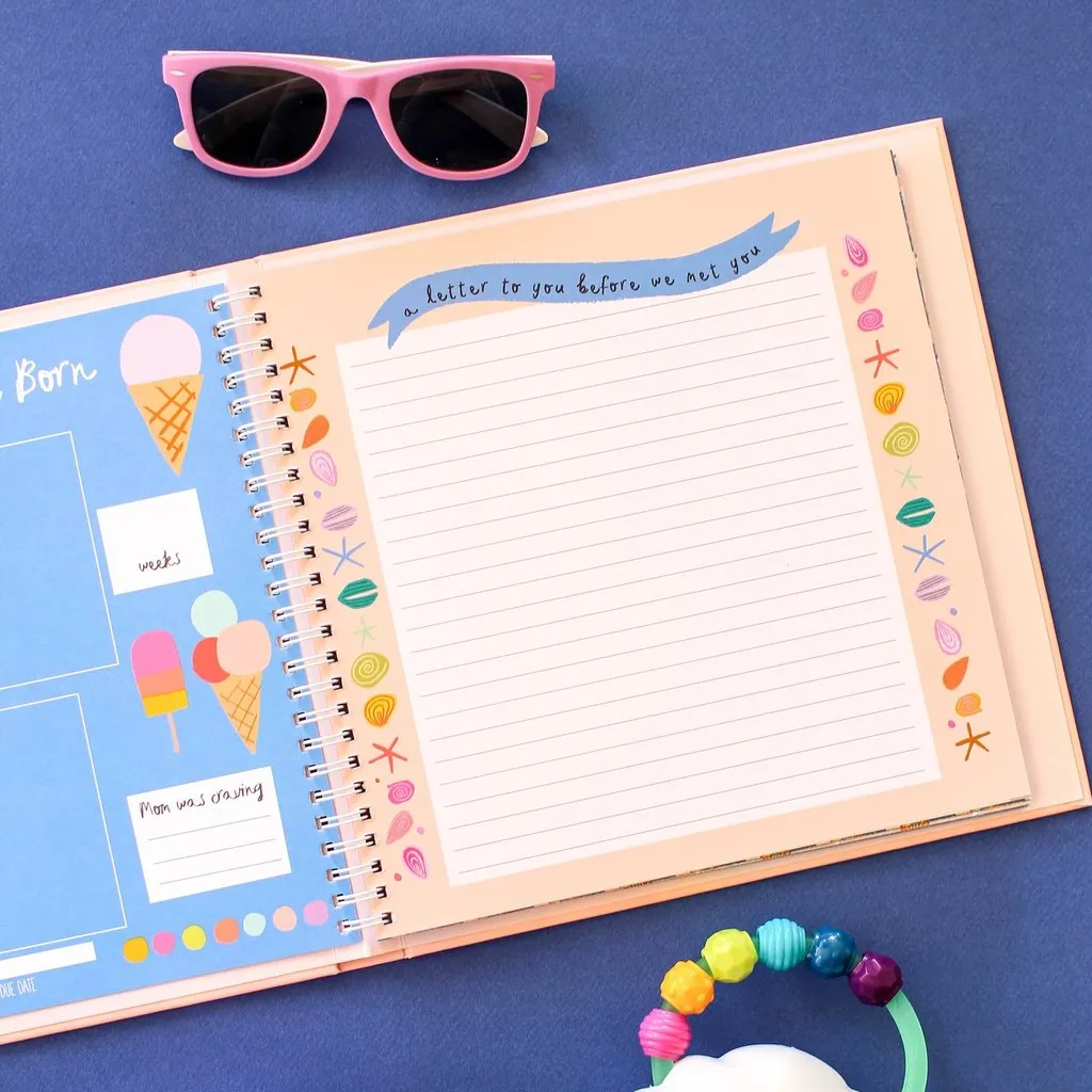 Little Beach Babe Memory Book by Lucy Darling