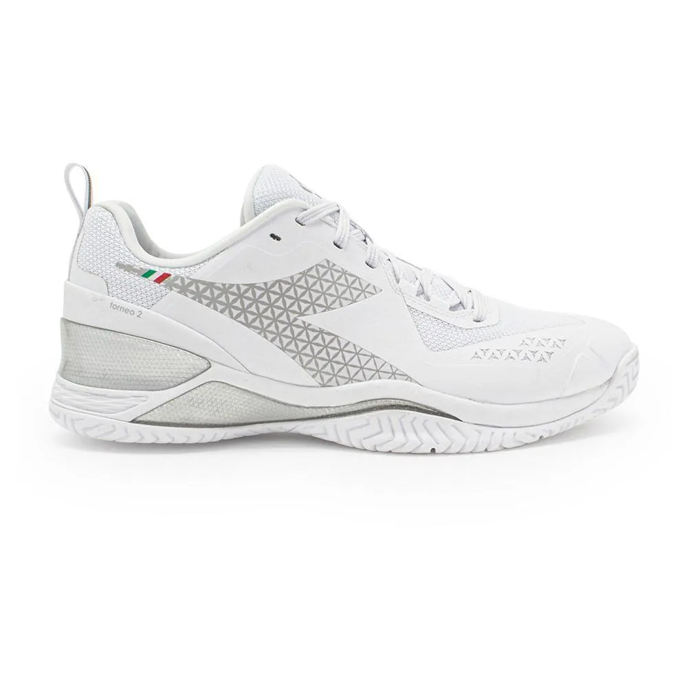 Men's Blushield Torneo 2 AG Tennis Shoes White