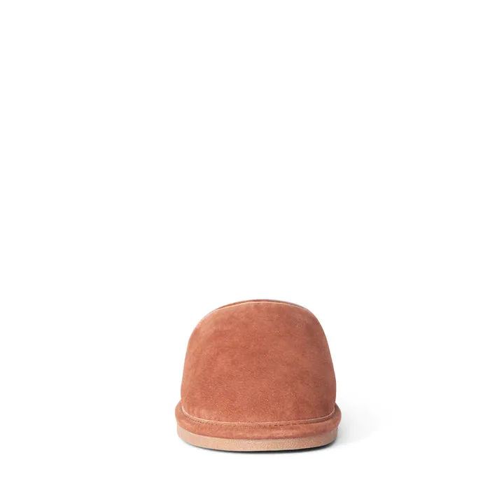 Men's WIDE Scuff Slipper in Chestnut