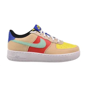 Nike Air Force 1 LV8 (GS) Big Kids' Shoes Sanddrift-Track Red