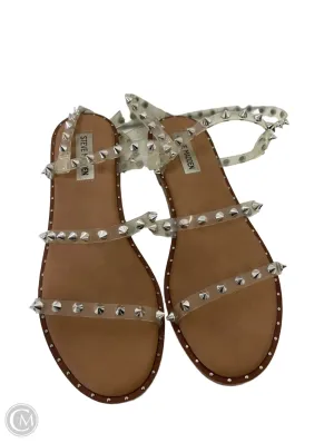 Sandals Flats By Steve Madden In Clear, Size: 9