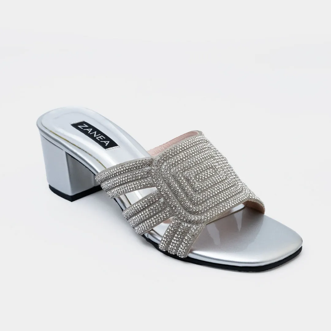 Shea Mules (Silver)