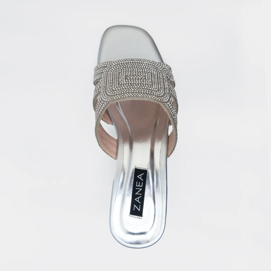 Shea Mules (Silver)