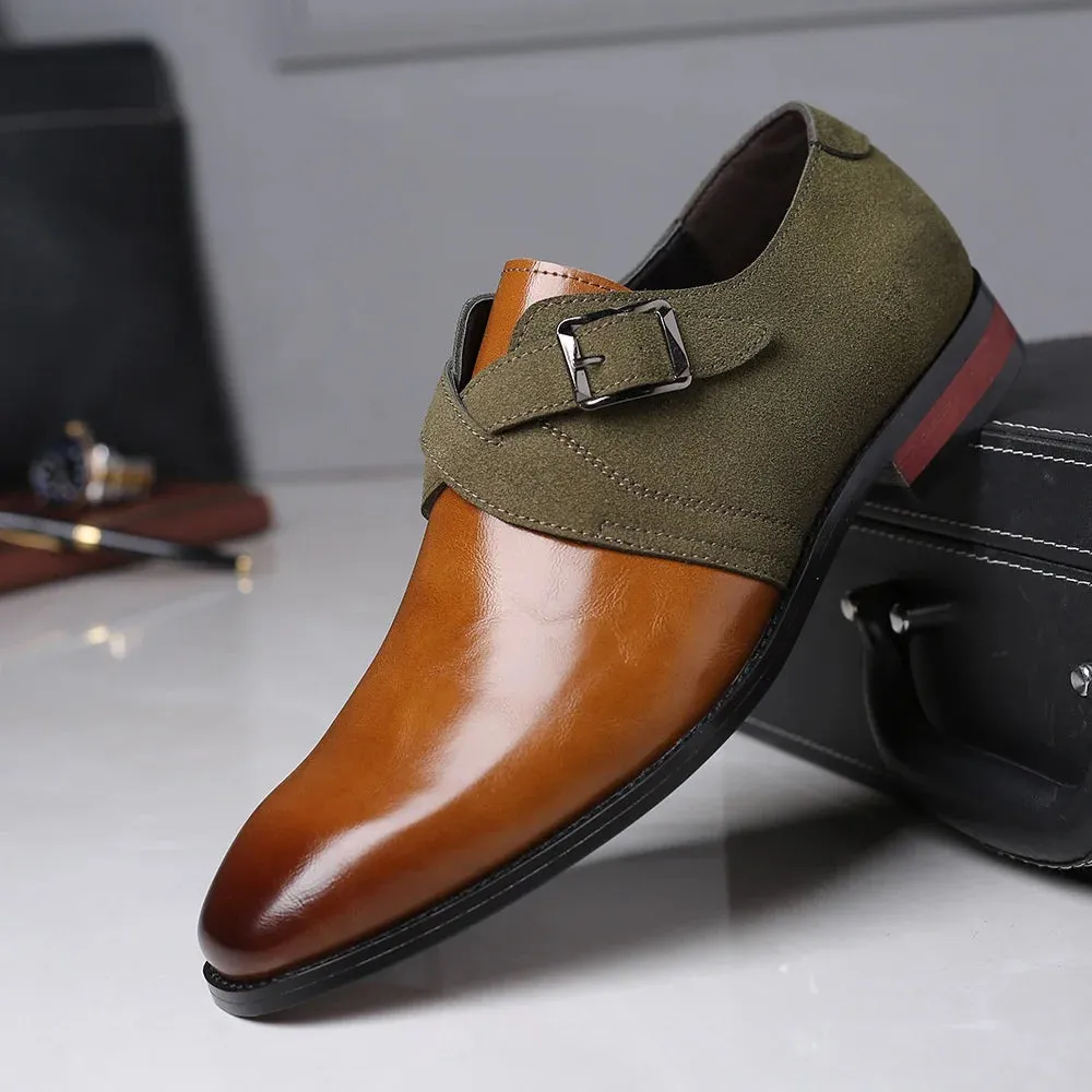 Stuart - Buckle Suede Loafer
