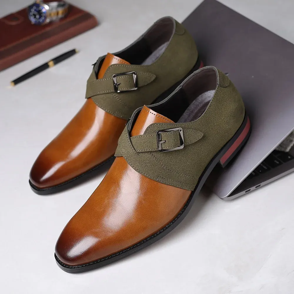 Stuart - Buckle Suede Loafer
