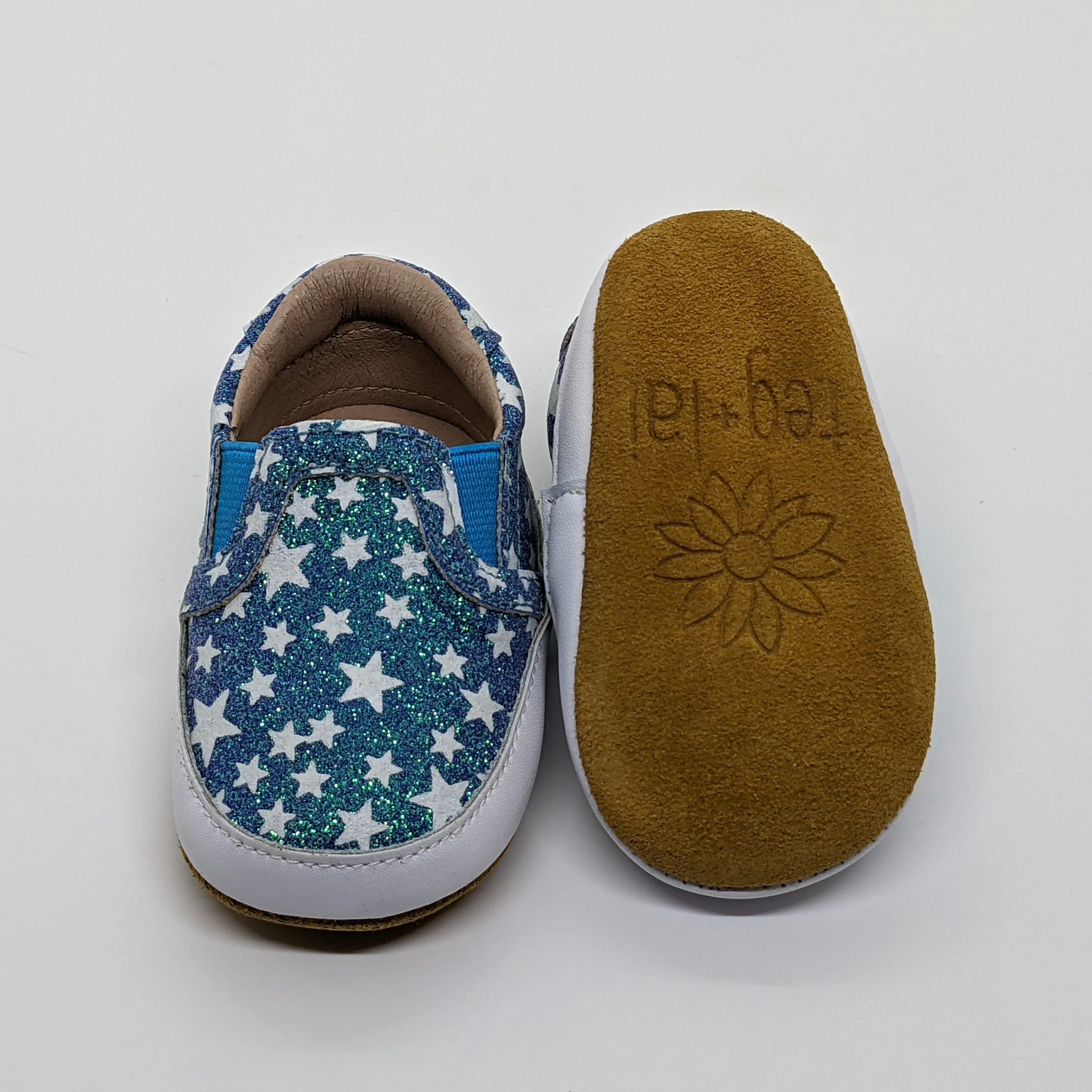 Unisex Loafers Star Spangled Blue