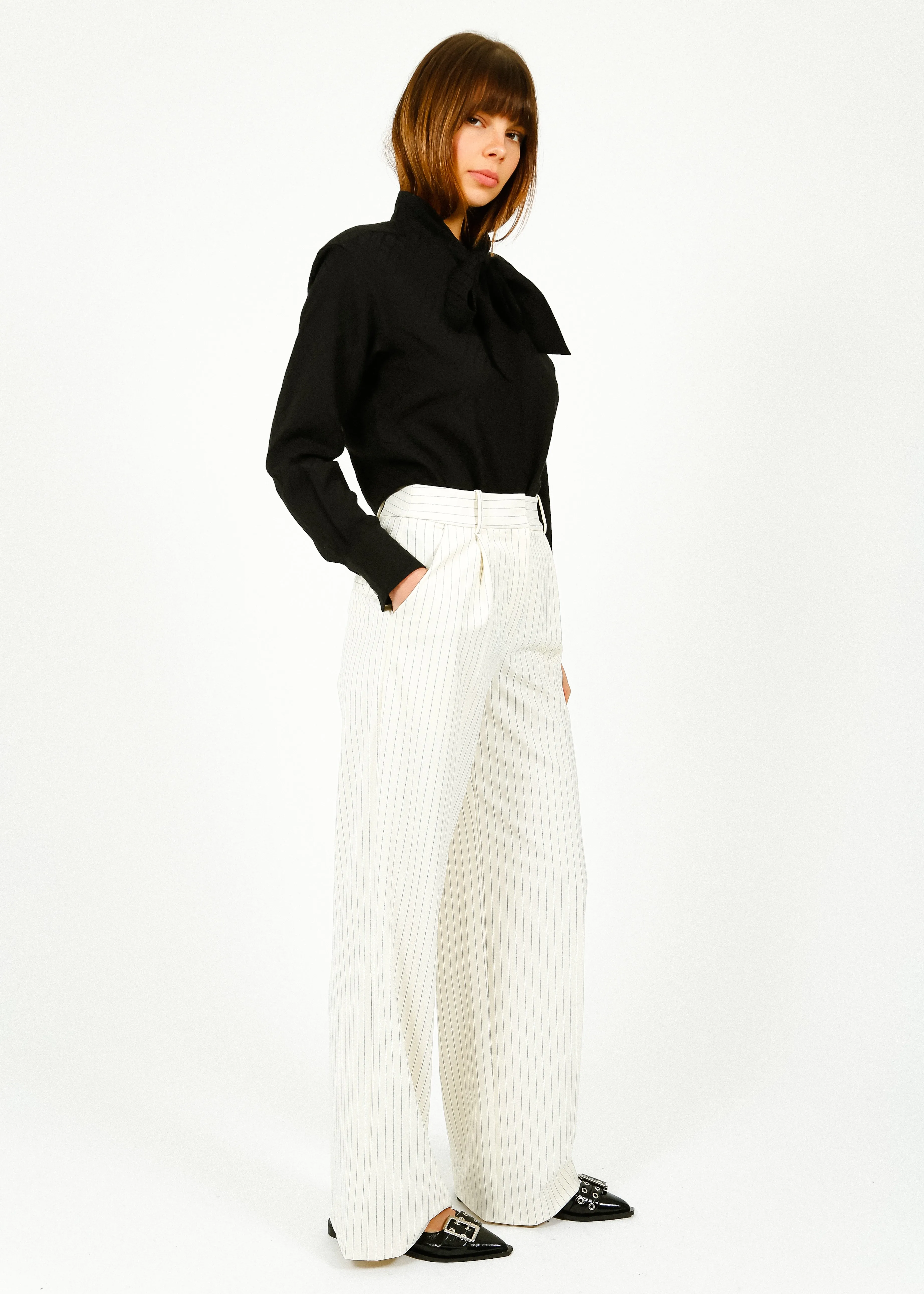 VB Heyser Pant in Ecru