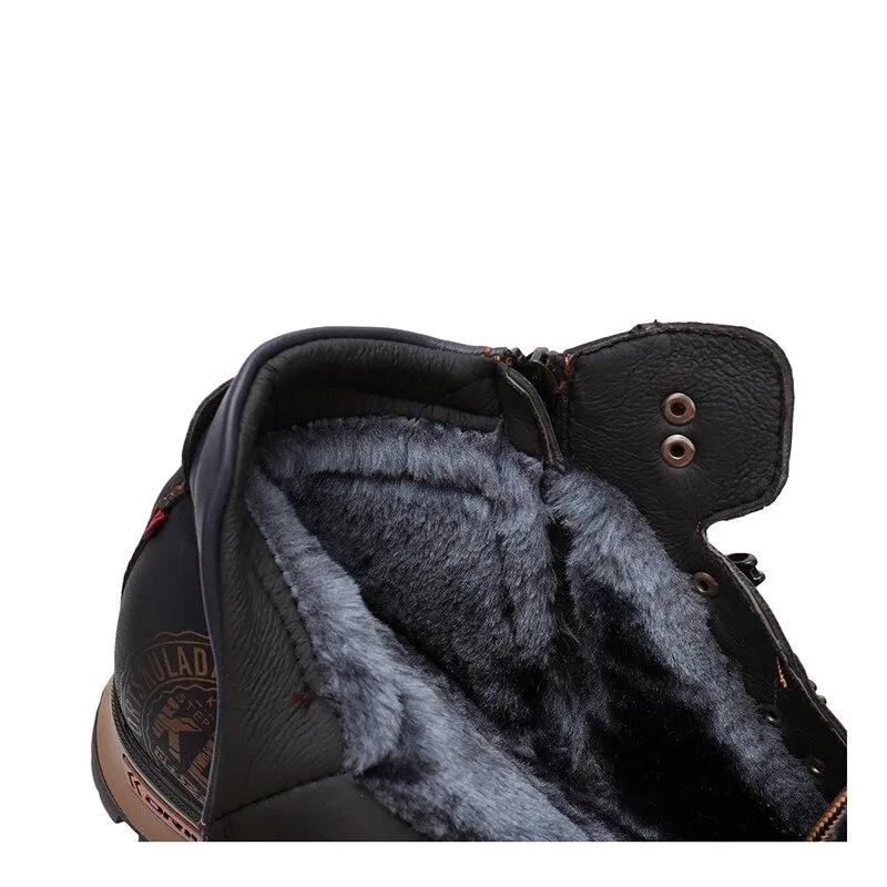 West Louis Outdoor Durable Snow Boots With Fur