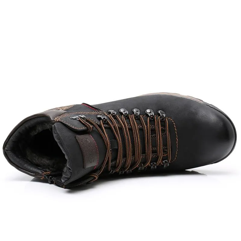 West Louis Outdoor Durable Snow Boots With Fur