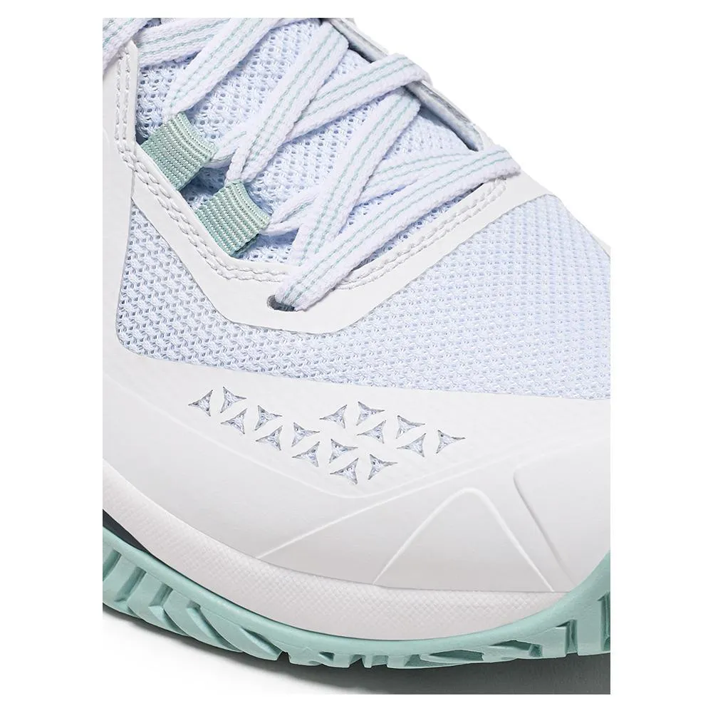 Women's Blushield Torneo 2 AG Tennis Shoes White and Legion Blue