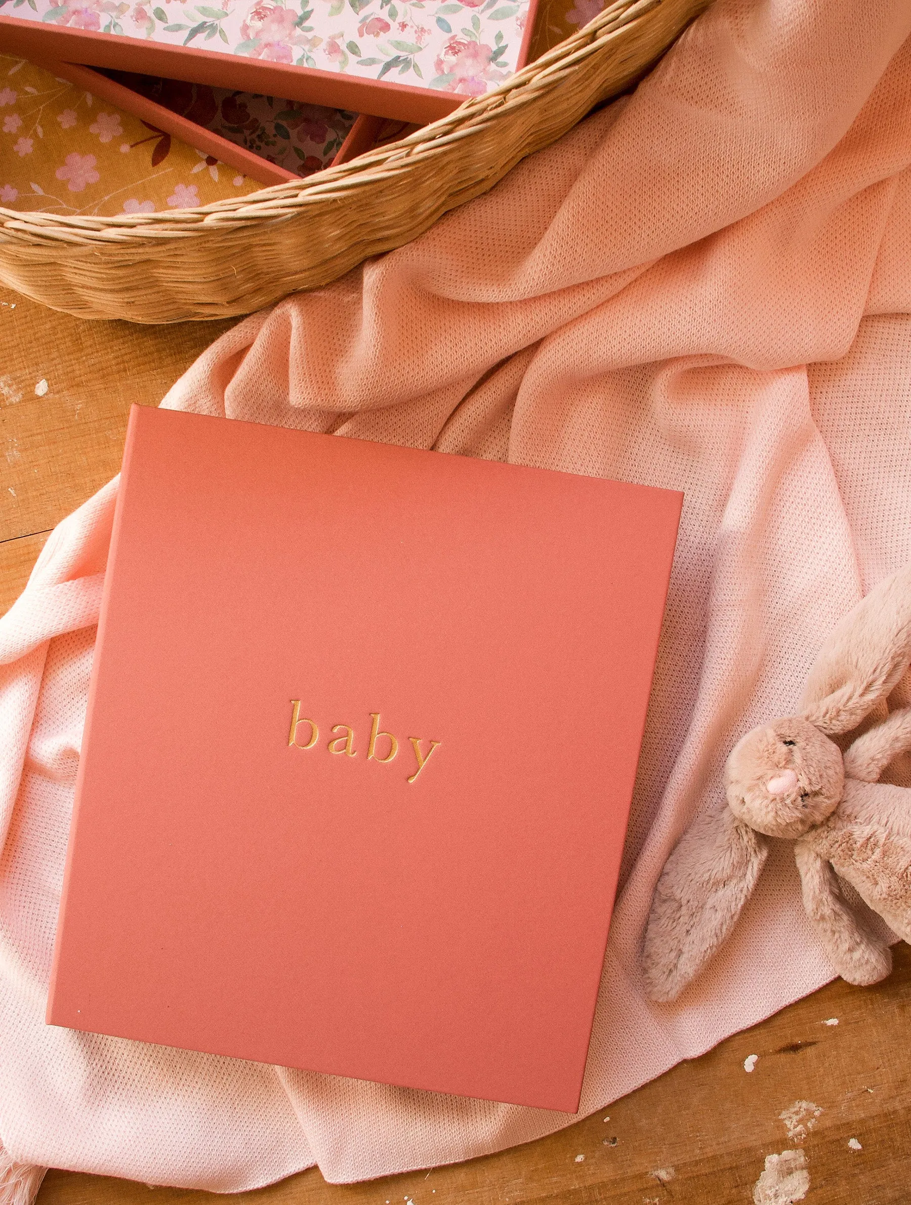 Write To Me - Baby Journal First Five Years - Blush (Boxed)