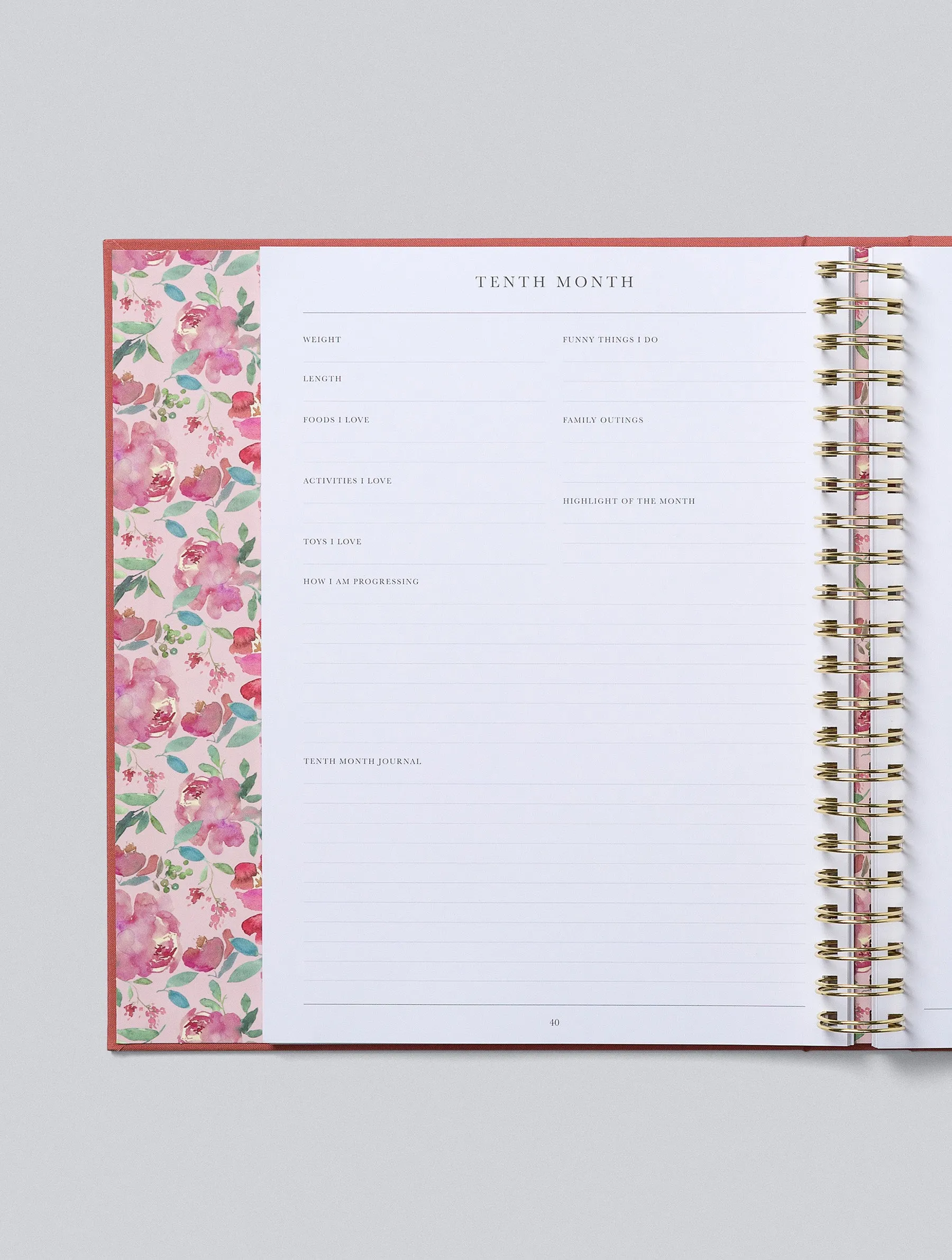 Write To Me - Baby Journal First Five Years - Blush (Boxed)