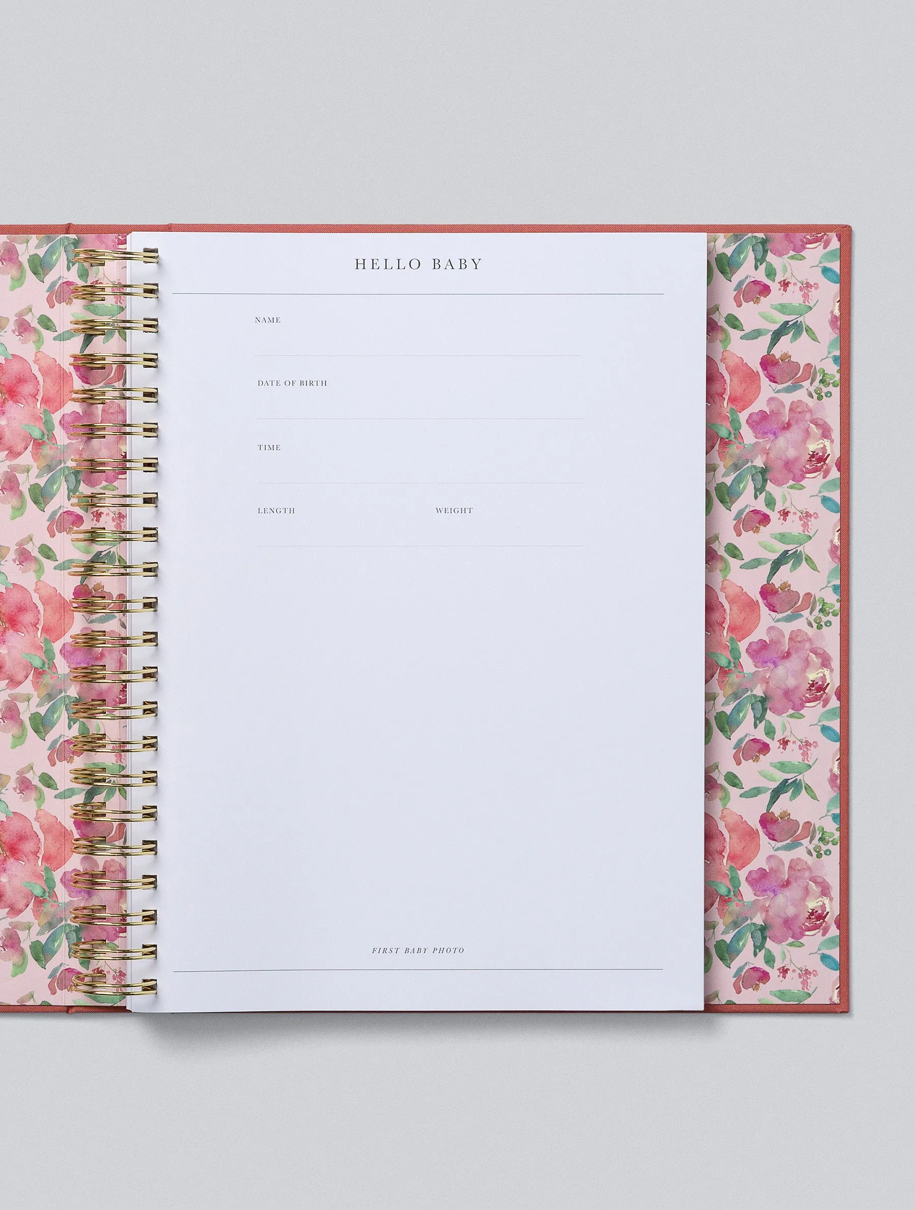 Write To Me - Baby Journal First Five Years - Blush (Boxed)