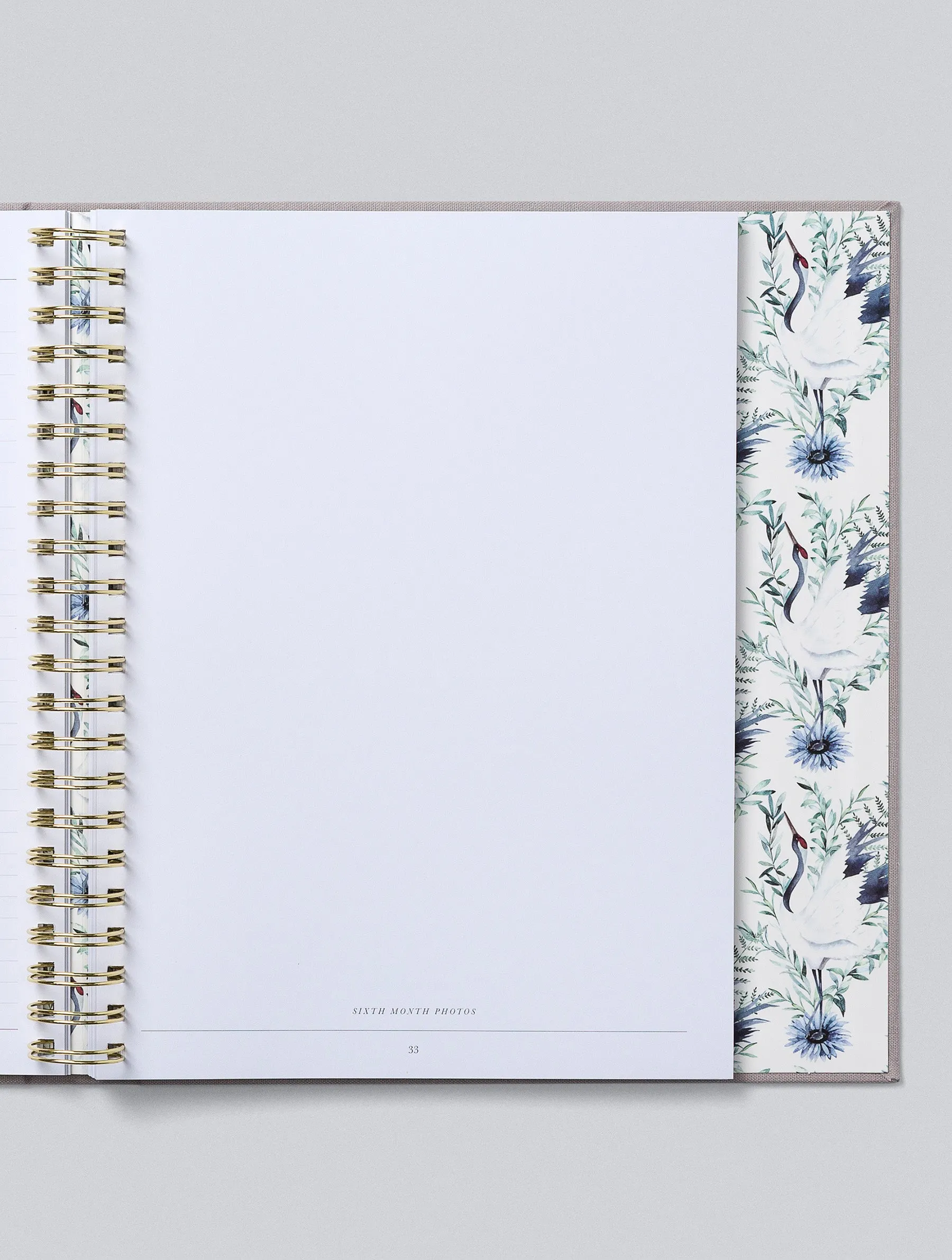 Write To Me - Baby Journal First Five Years - Light Grey (Boxed)