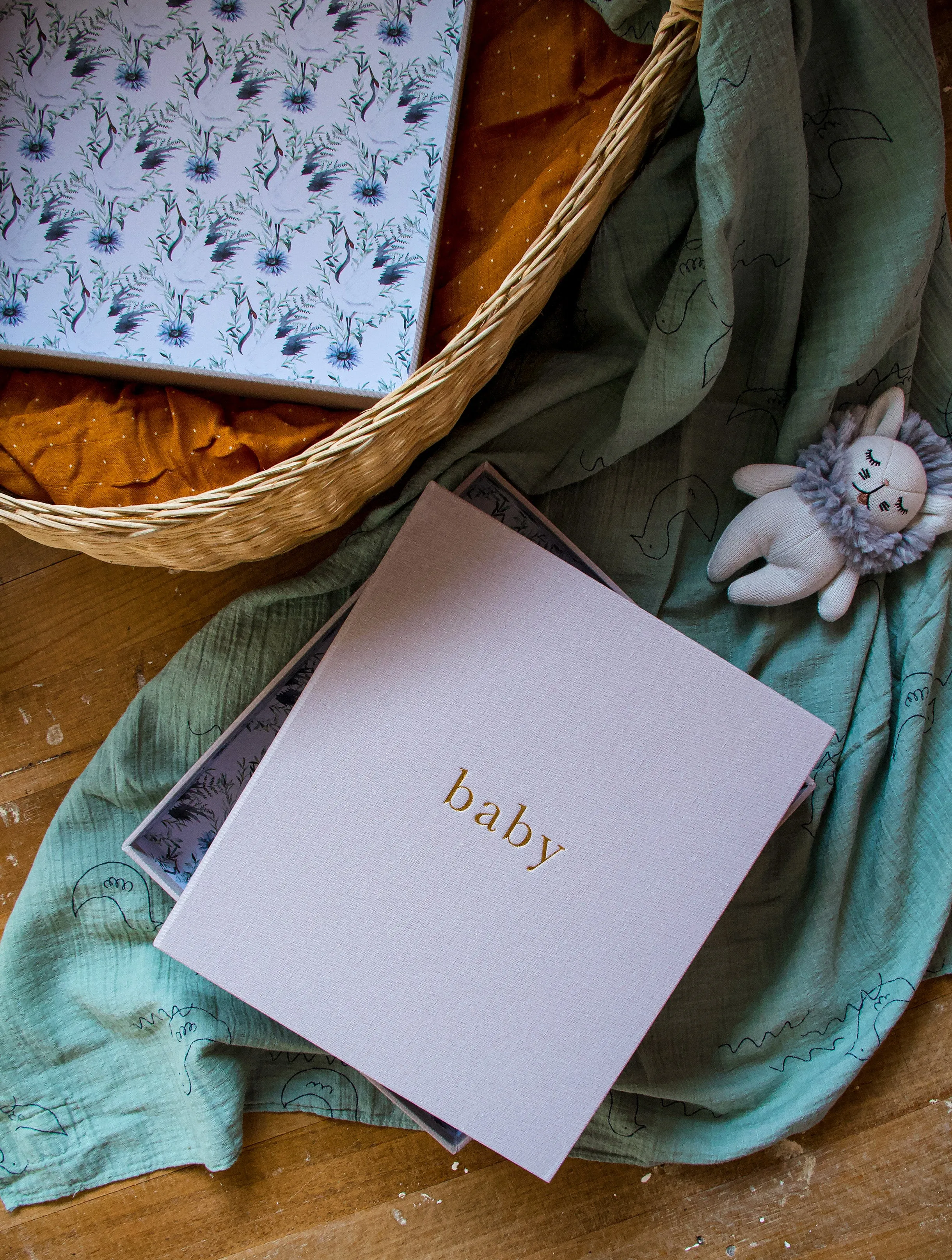 Write To Me - Baby Journal First Five Years - Light Grey (Boxed)