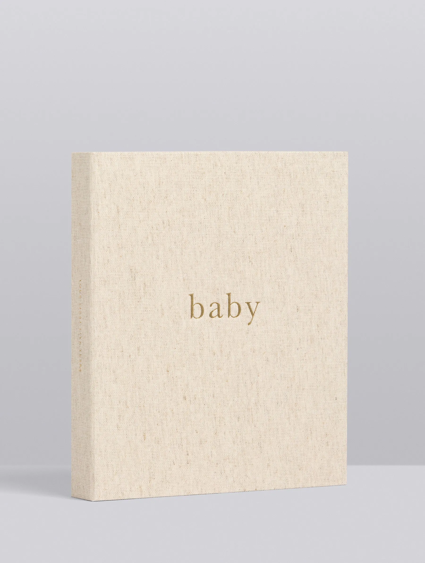 Write To Me - Baby Journal First Five Years - Oatmeal (Boxed)