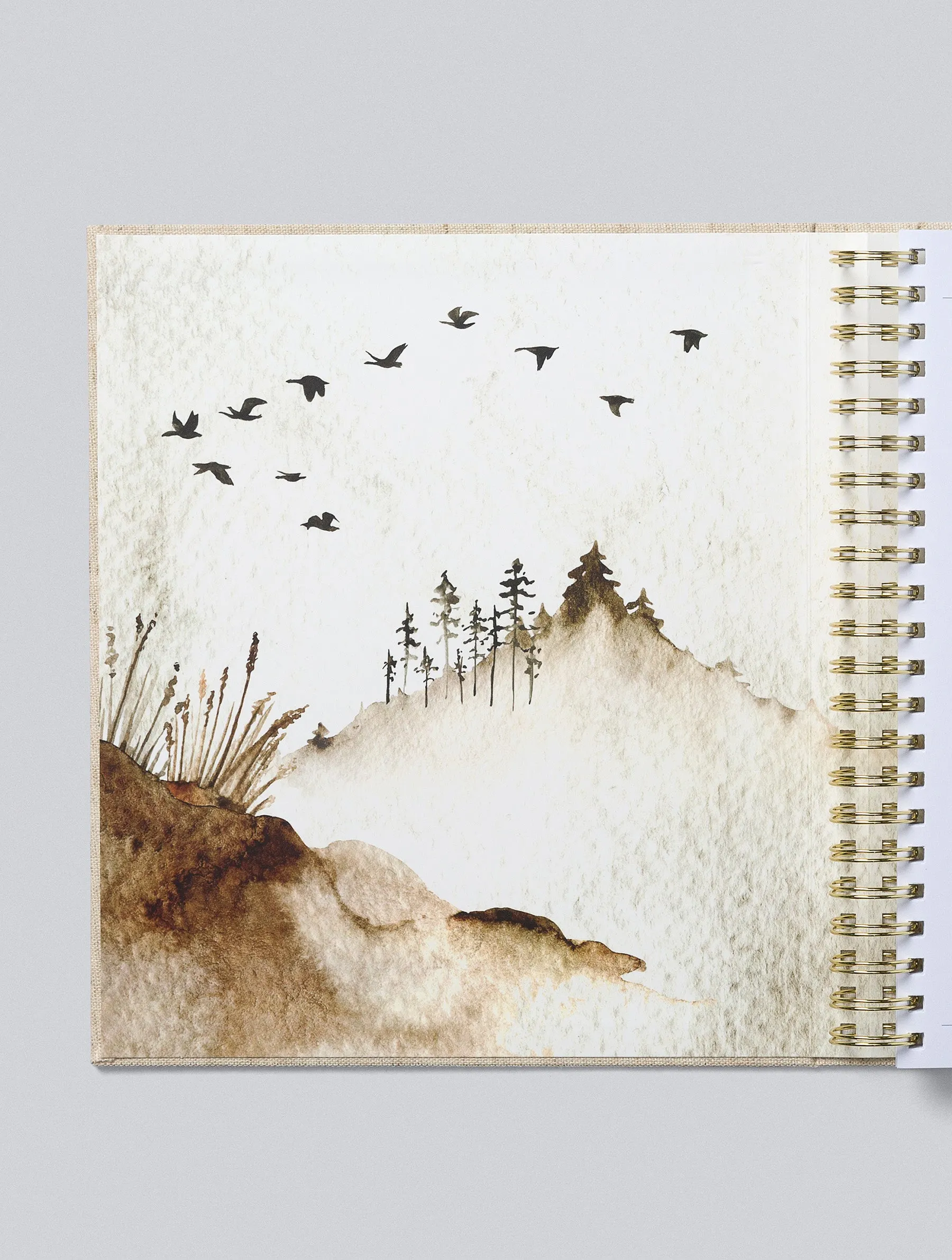 Write To Me - Baby Journal First Five Years - Oatmeal (Boxed)