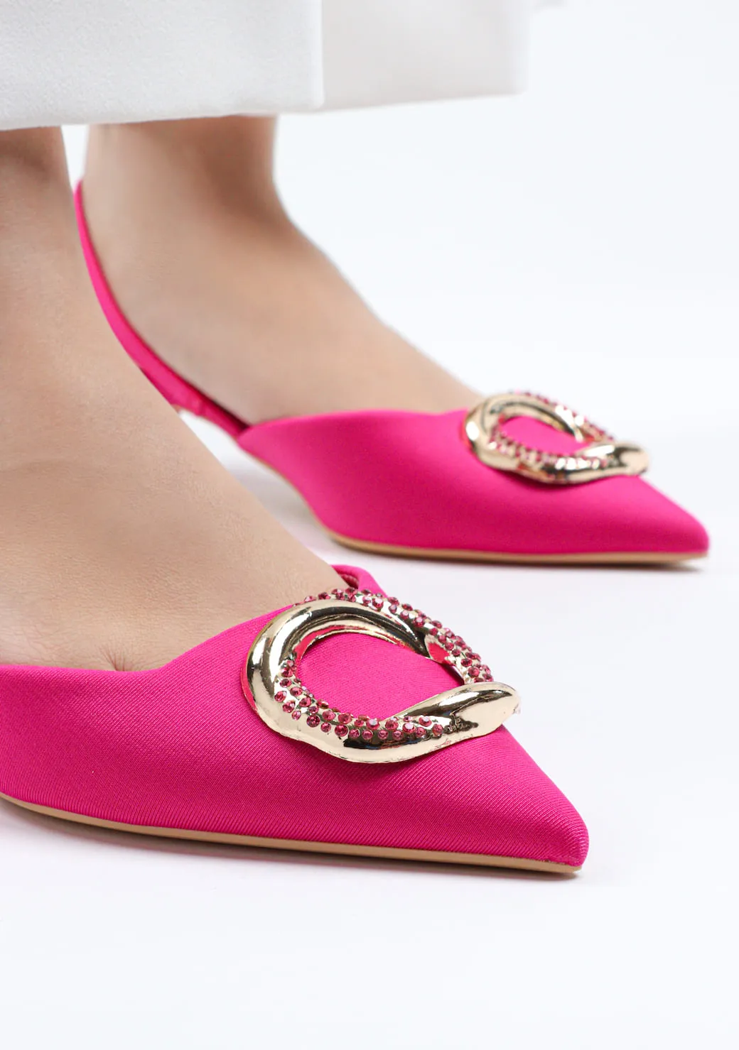 Yunai - Women's Kitten Mules