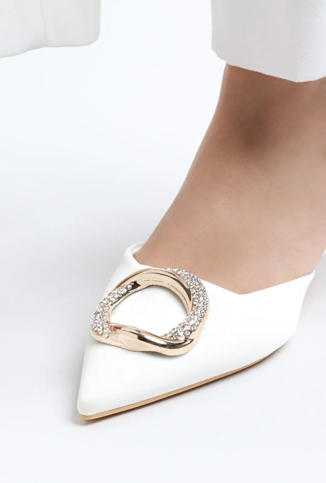 Yunai - Women's Kitten Mules