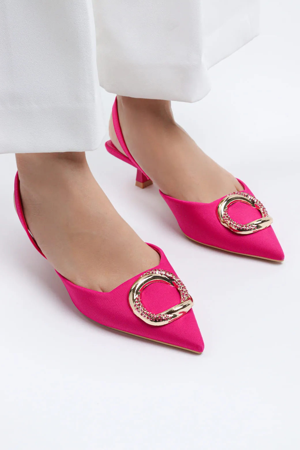 Yunai - Women's Kitten Mules