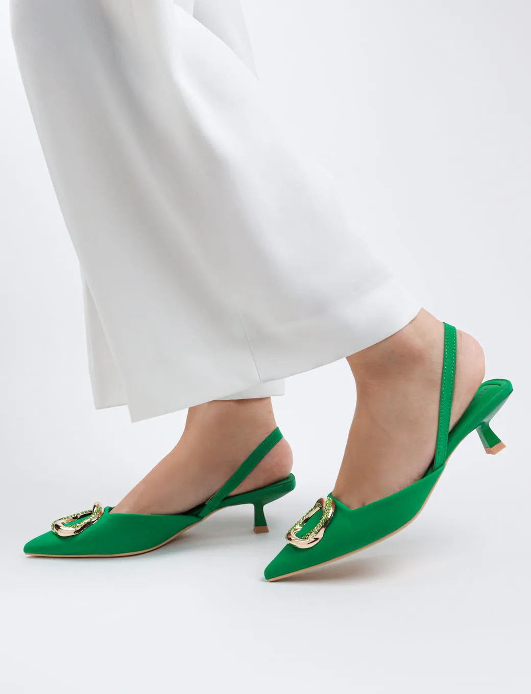 Yunai - Women's Kitten Mules