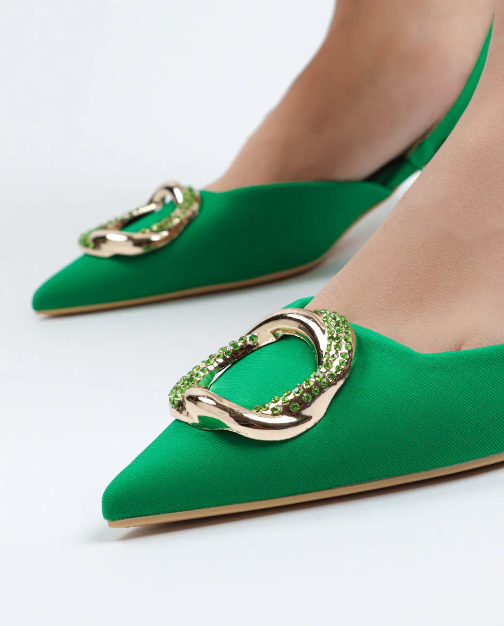 Yunai - Women's Kitten Mules